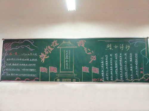 南昌现代外国语学校(象湖校区)开展“黑板报评比”主题教育活动